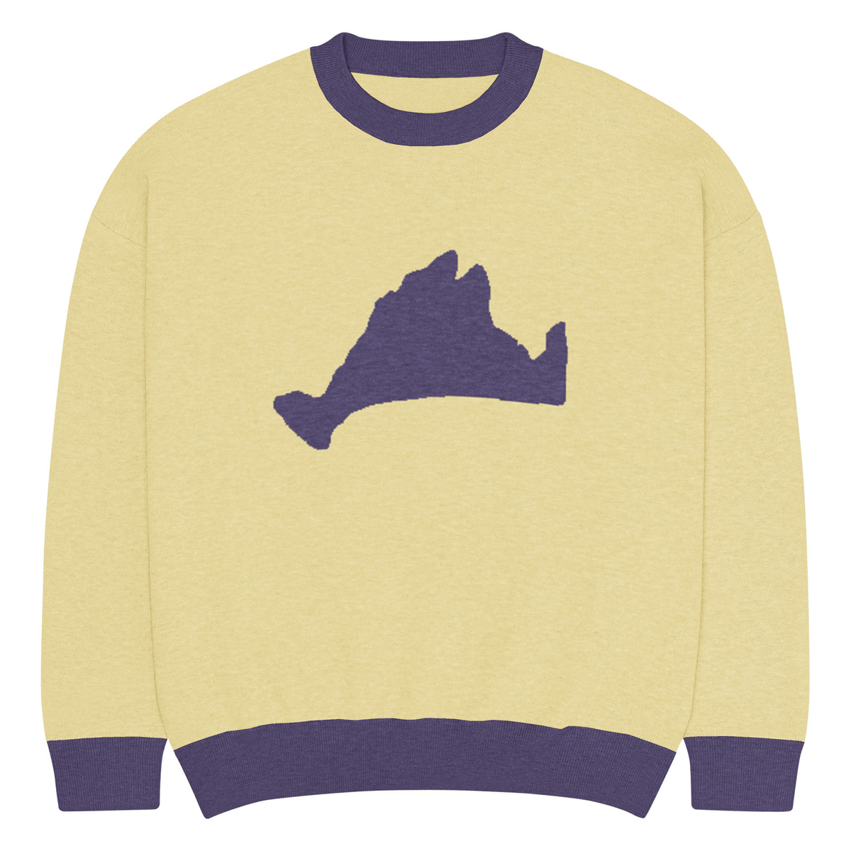 Vineyard Purple Relaxed Fit Sweater