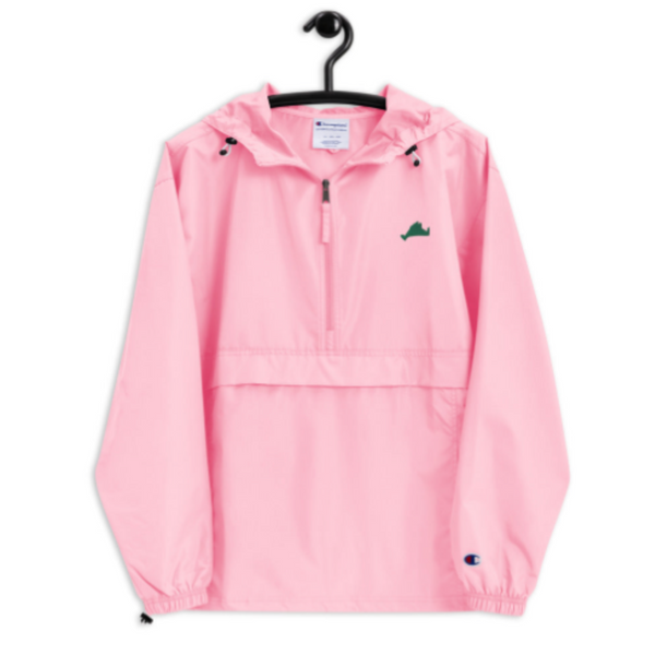Champion jacket pink sales