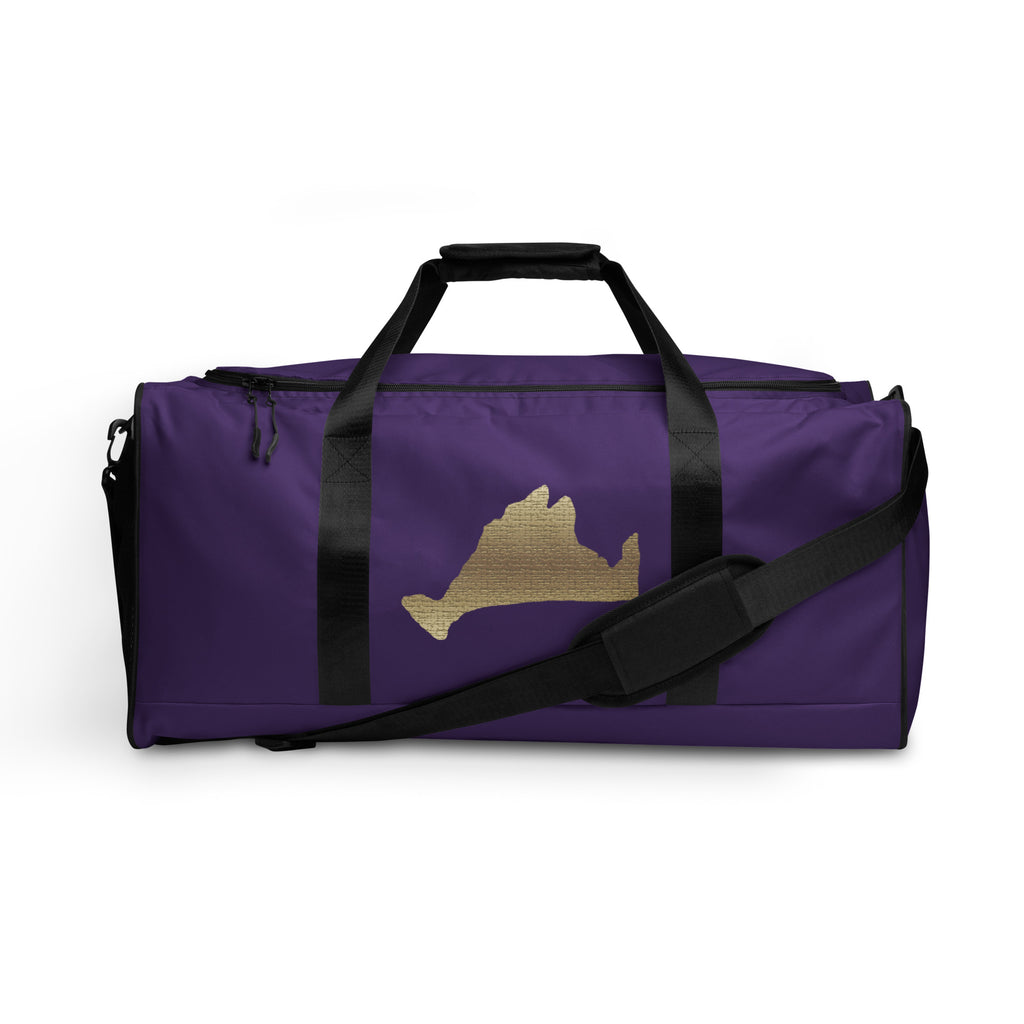 Purple Duffle Bag
