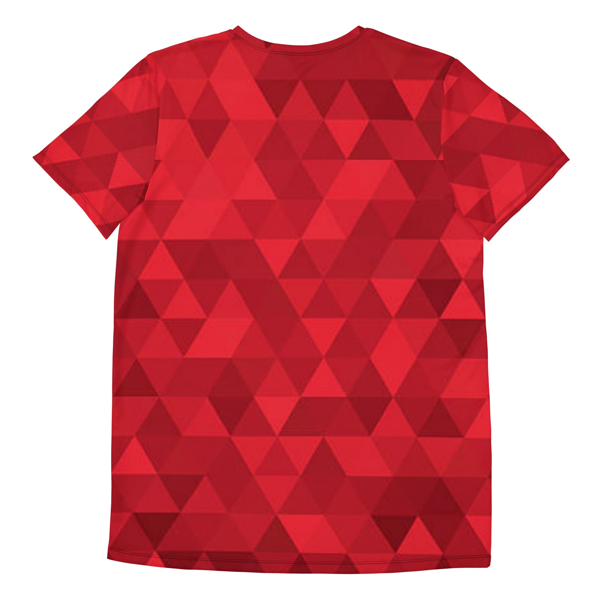 Red Triangles Men's Athletic Shirt