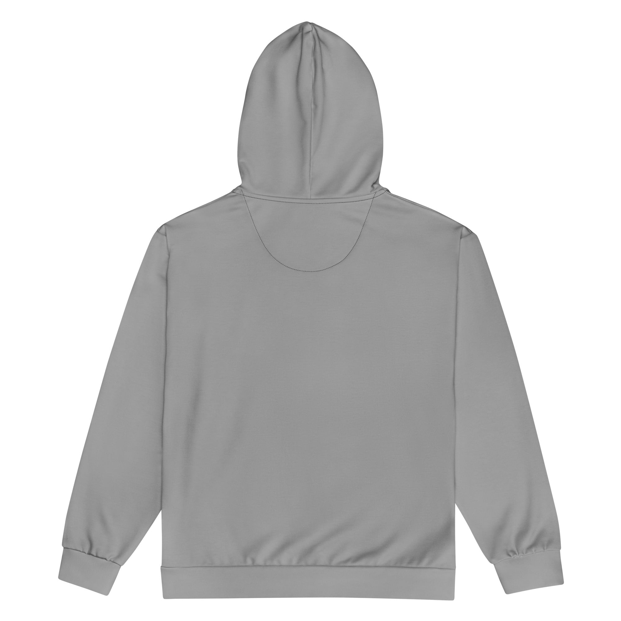 Unisex Grey Zip Up