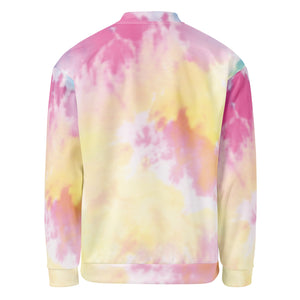 Tie Dye Unisex Bomber Jacket