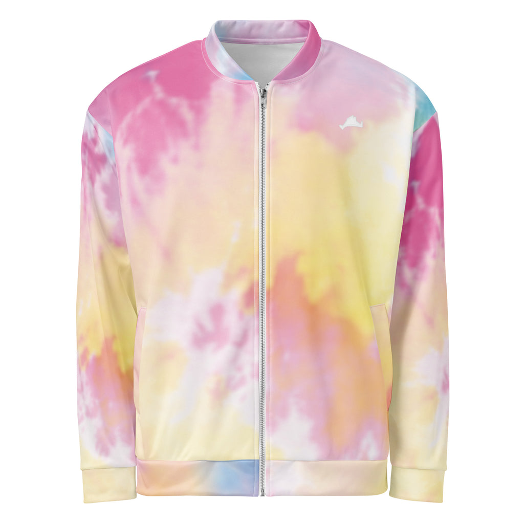 Tie Dye Unisex Bomber Jacket