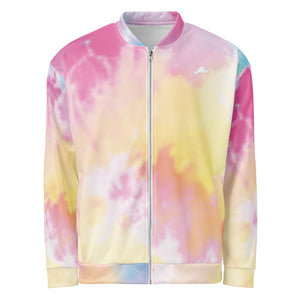 Tie Dye Unisex Bomber Jacket