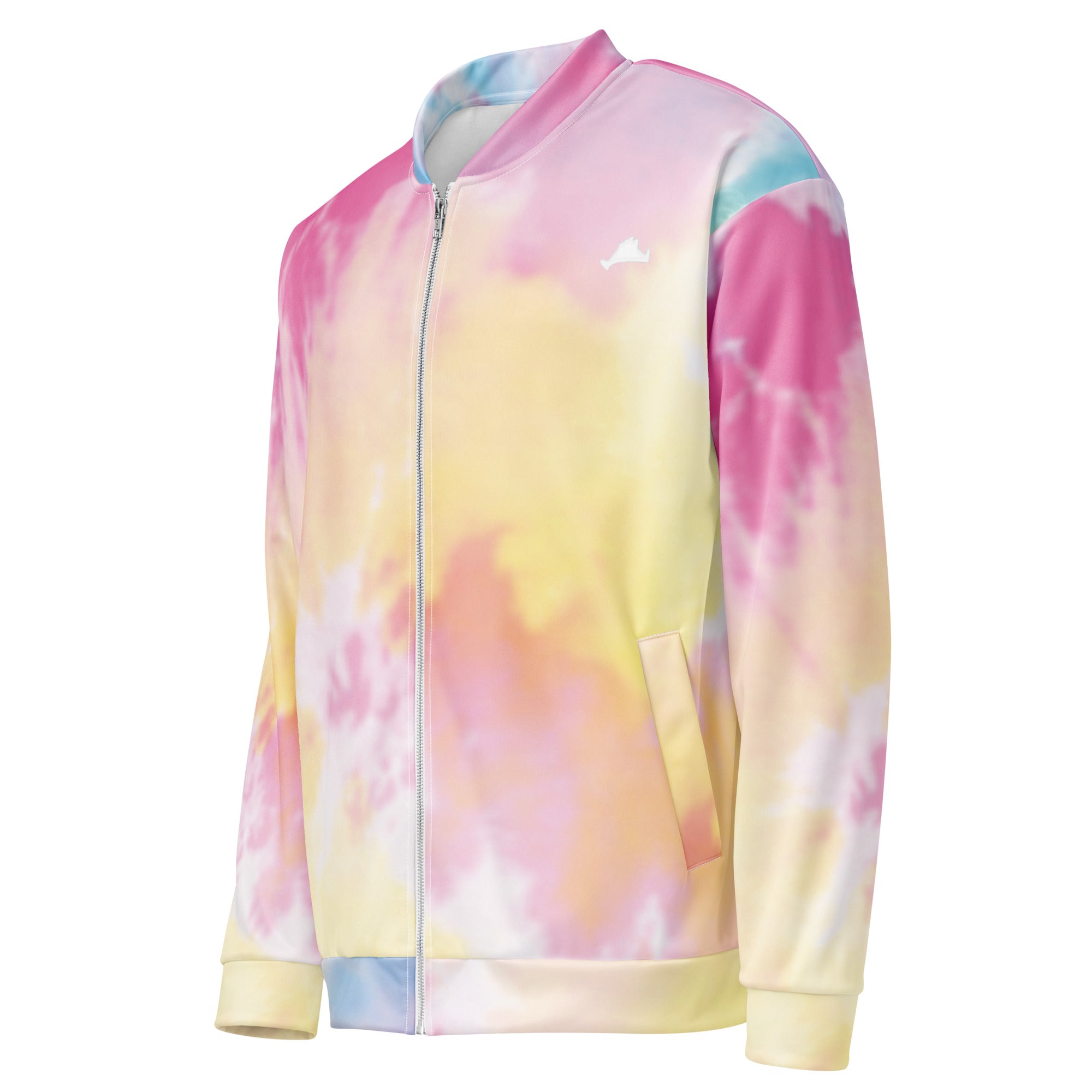 Tie Dye Unisex Bomber Jacket