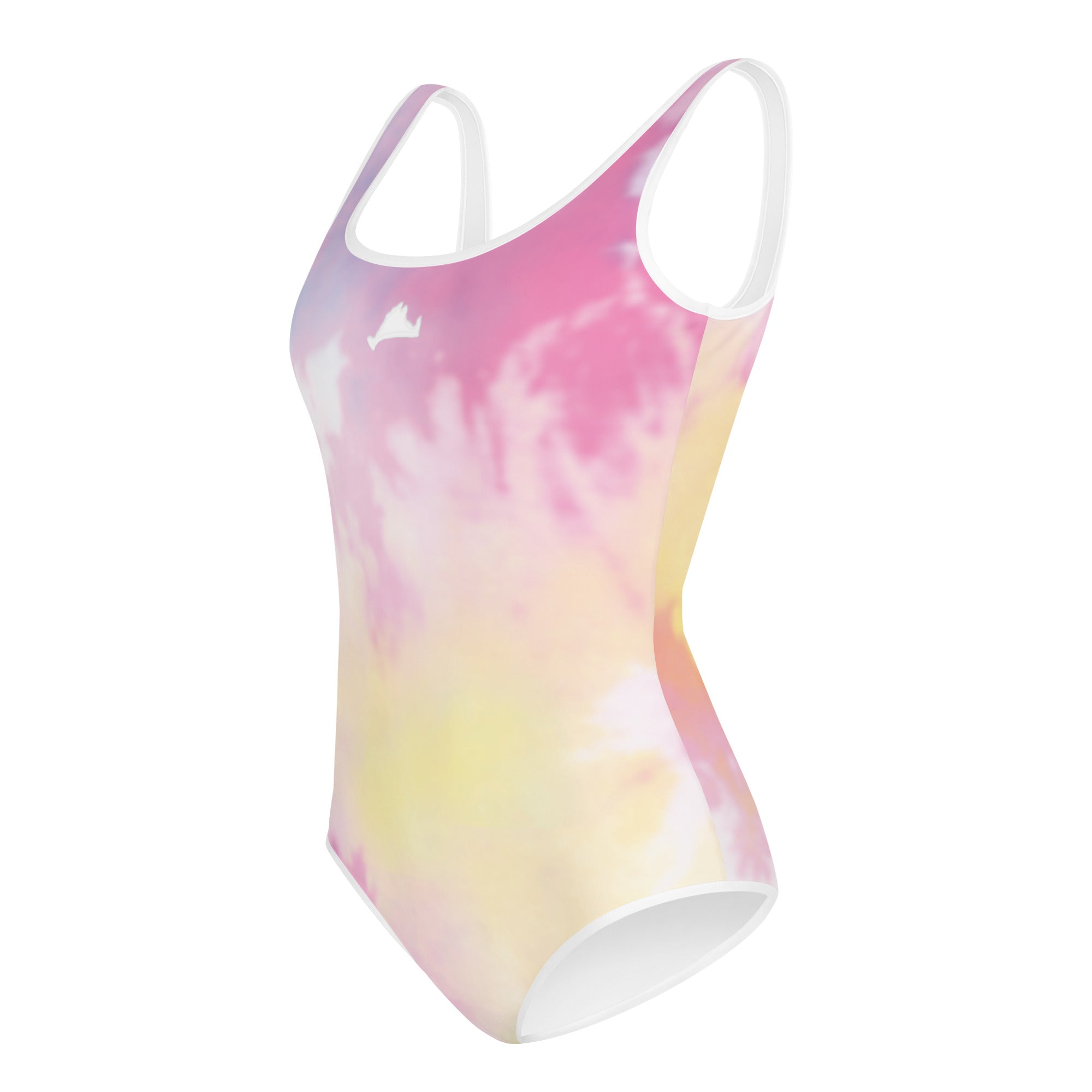 Tie Dye MonoChrome Youth Swimsuit