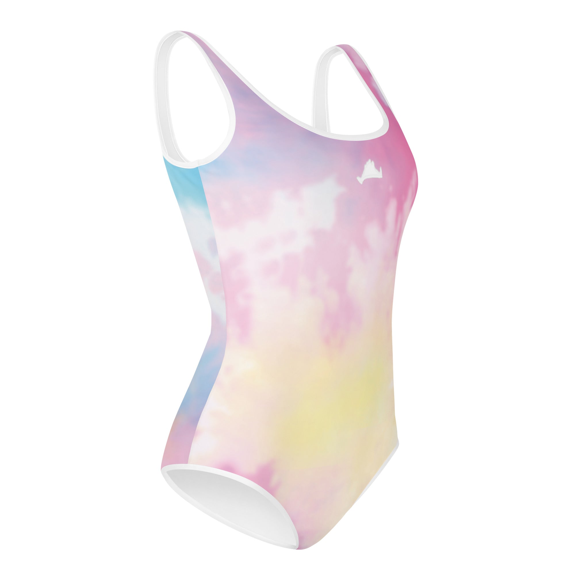 Tie Dye MonoChrome Youth Swimsuit