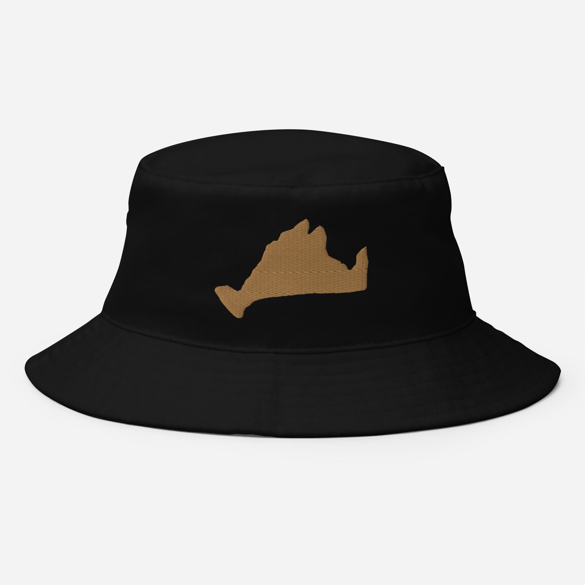 Gold & Black Bucket Hat