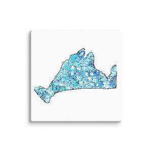 Blue Island Canvas