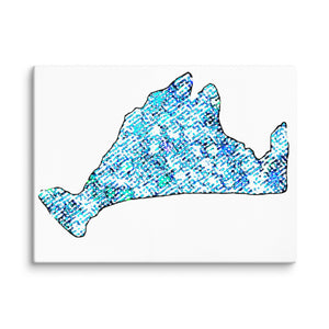 Blue Island Canvas