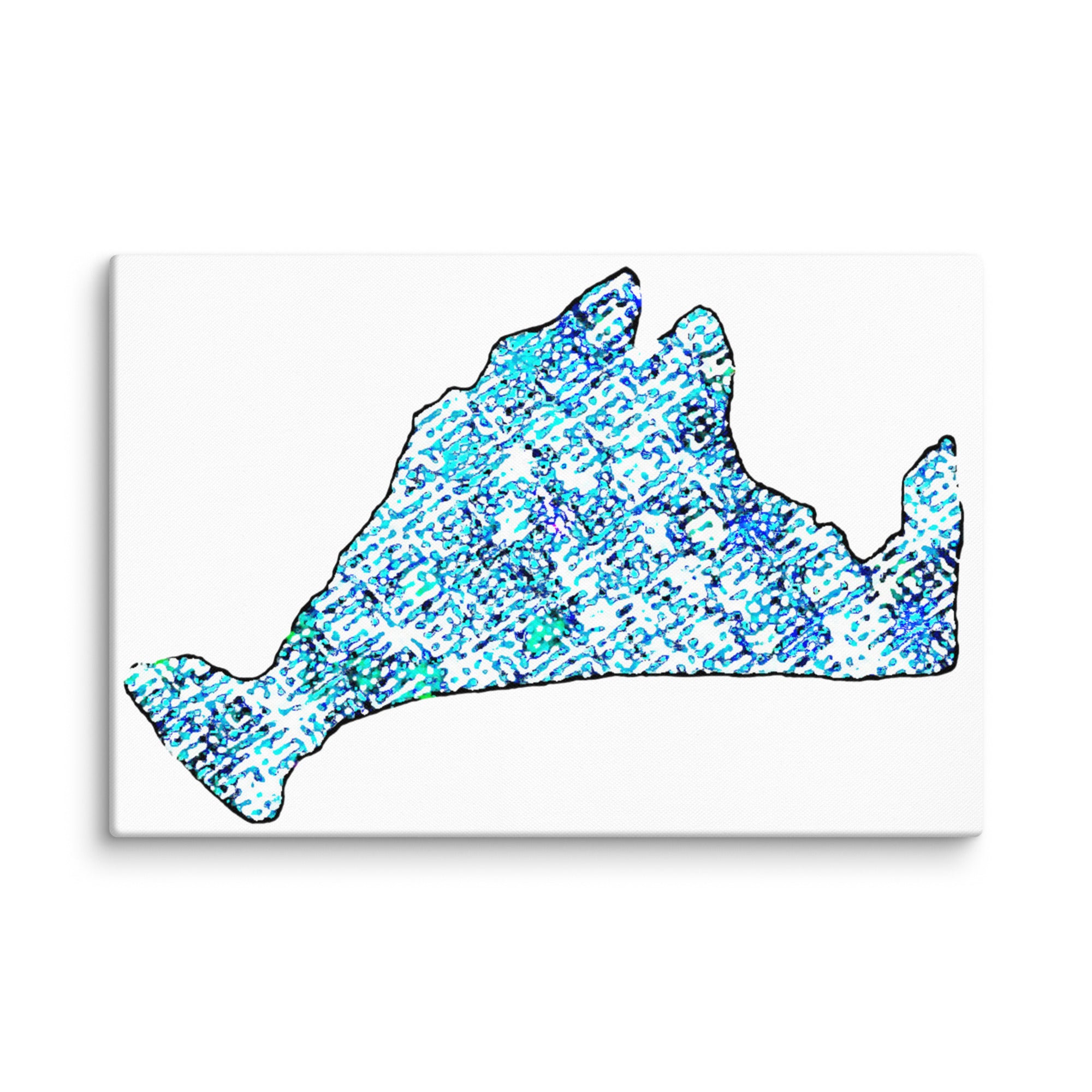 Blue Island Canvas