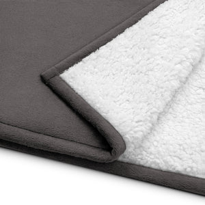 Premium Embroidered Sherpa Blanket