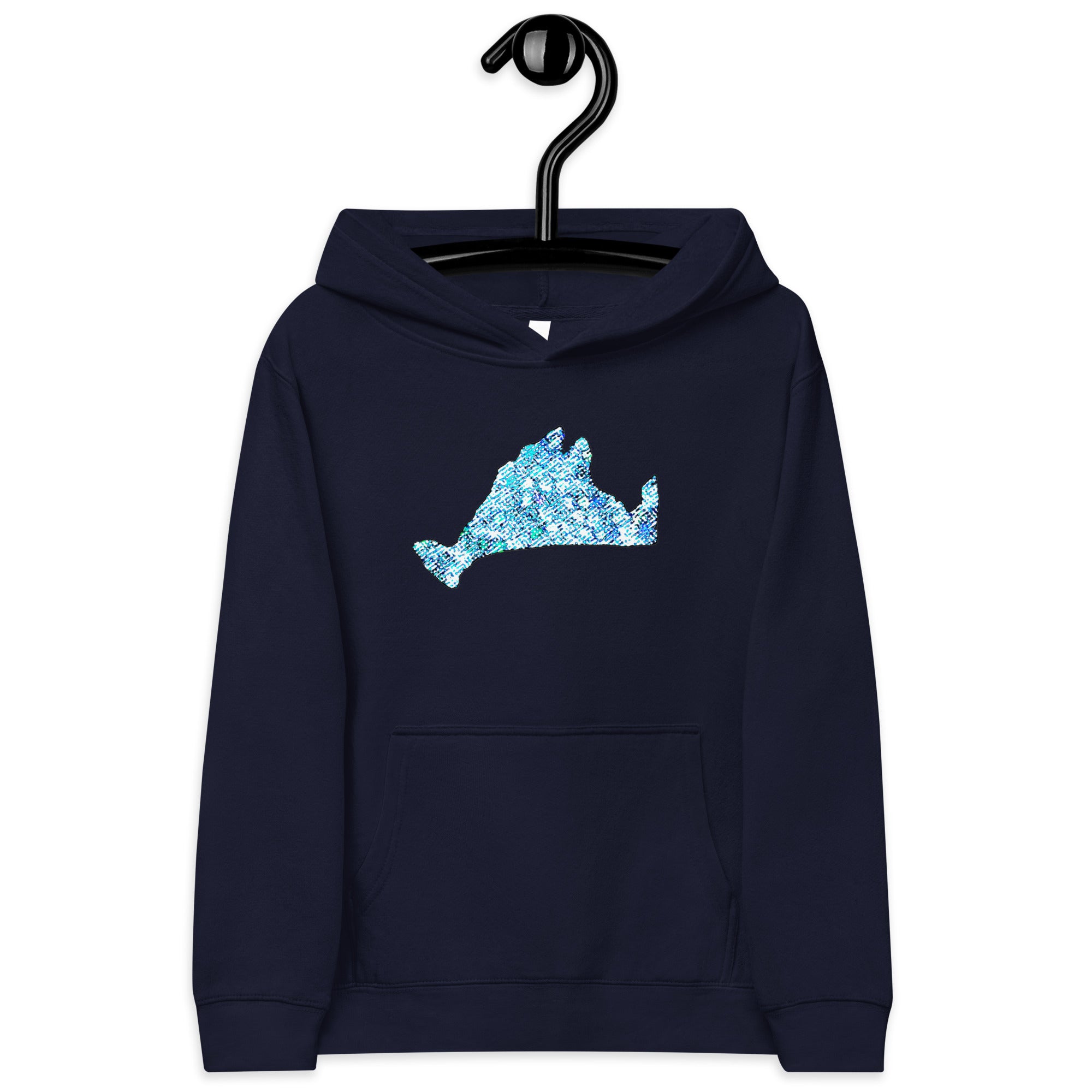 Youth Blue Sparkle Hoodie