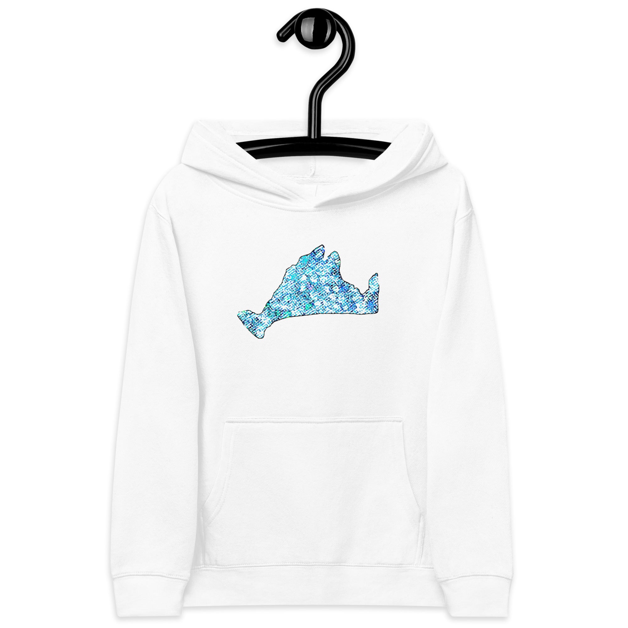 Youth Blue Sparkle Hoodie