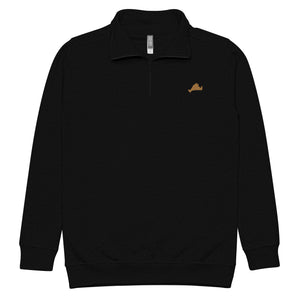 Gold Embroidered  3/4 Zip