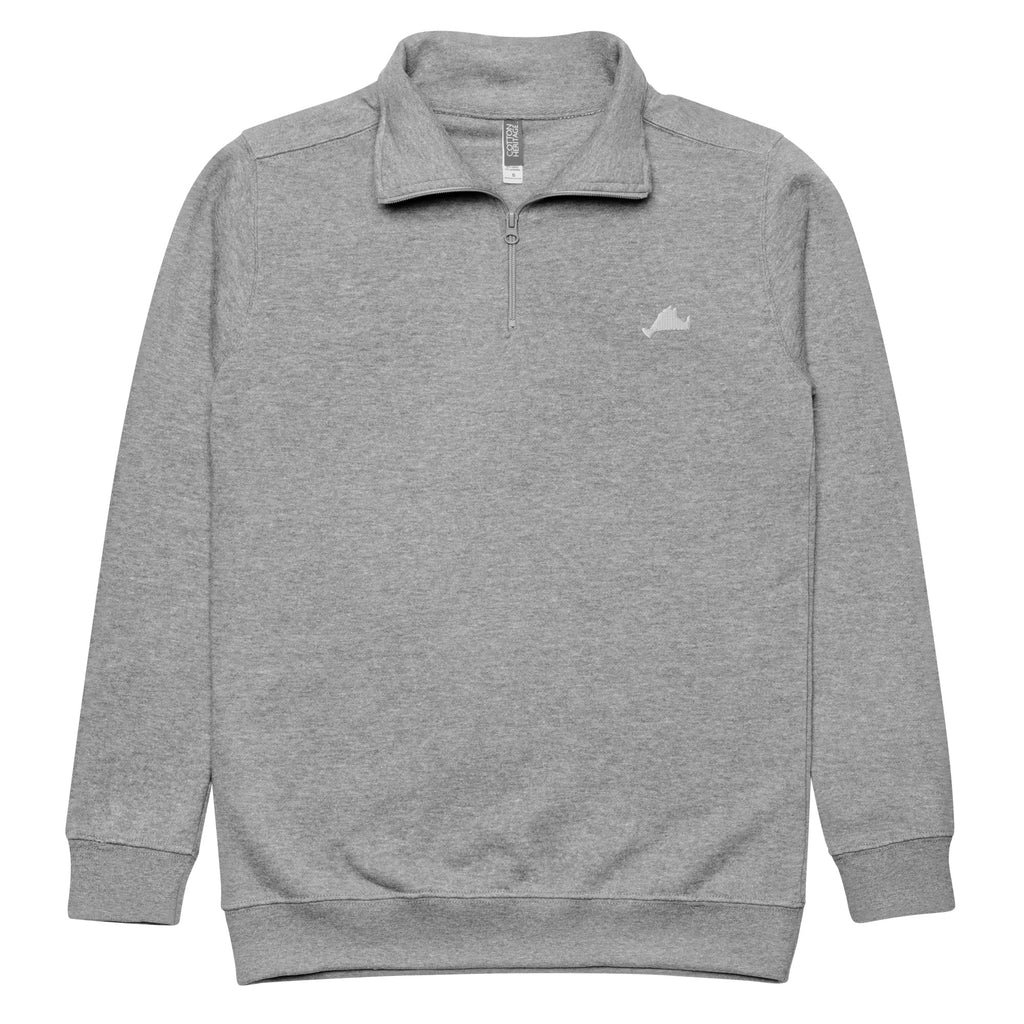 Embroidered Quarter Zip