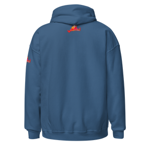 Hoodie Sweatshirt-Rainbow Sunburst