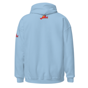 Hoodie Sweatshirt-Rainbow Sunburst