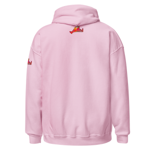 Hoodie Sweatshirt-Rainbow Sunburst