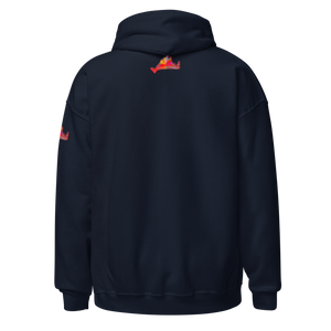 Hoodie Sweatshirt-Rainbow Sunburst