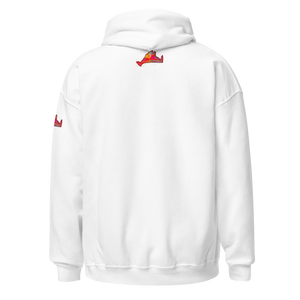 Hoodie Sweatshirt-Rainbow Sunburst