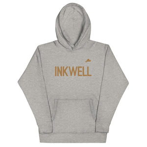 Inkwell Gold Embroidered Unisex Hoodie