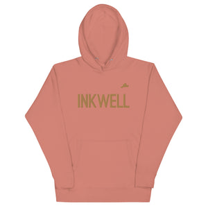 Inkwell Gold Embroidered Unisex Hoodie