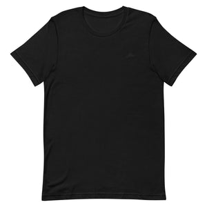 Black Embroidered Island Tee Shirt