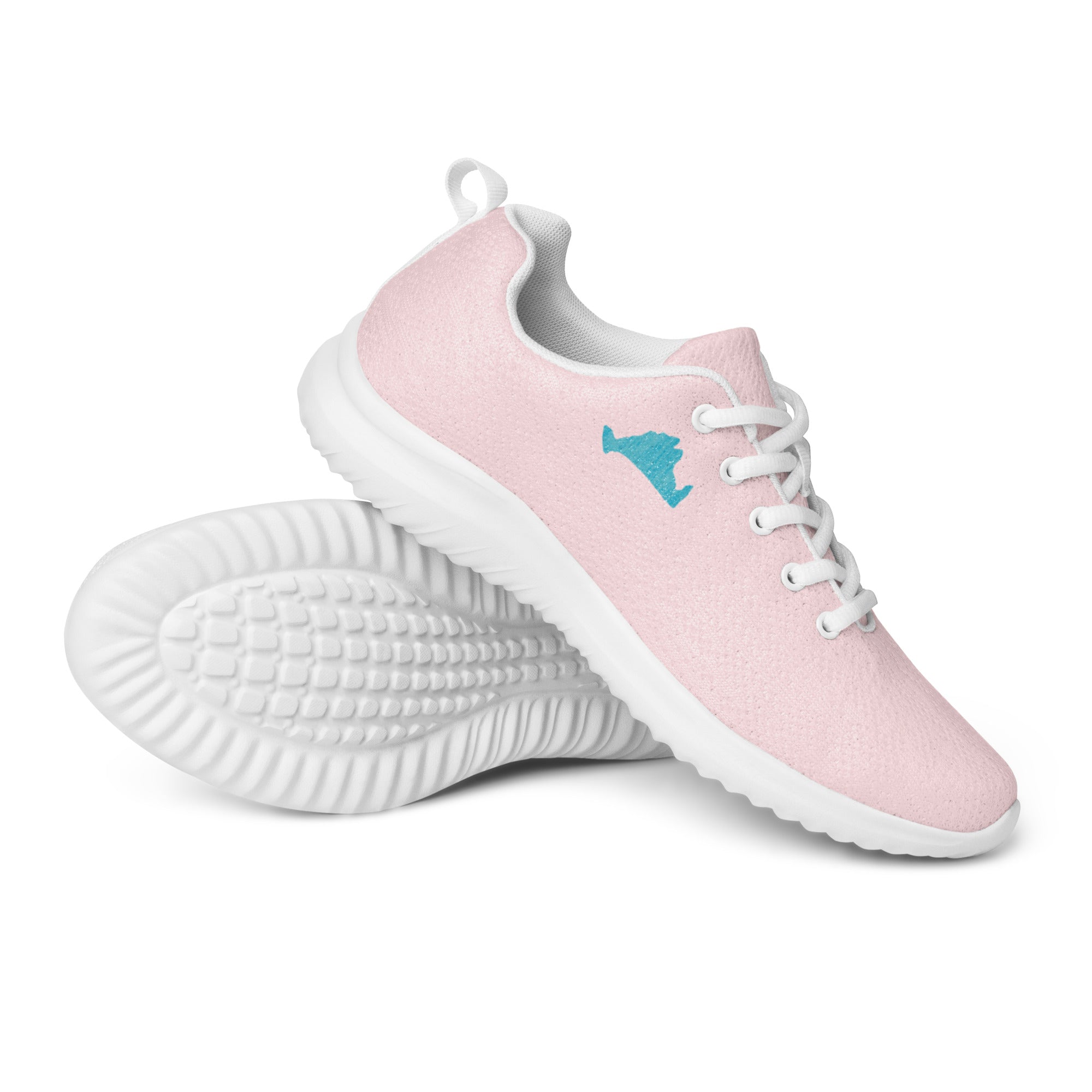 Pink and Teal Women’s Sneaker