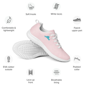 Pink and Teal Women’s Sneaker