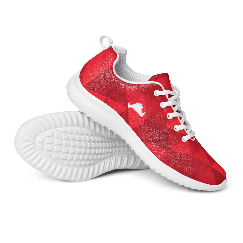 Red Triangles Women’s Athletic Shoes