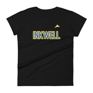 Women's Blue & Gold Inkwell Tee