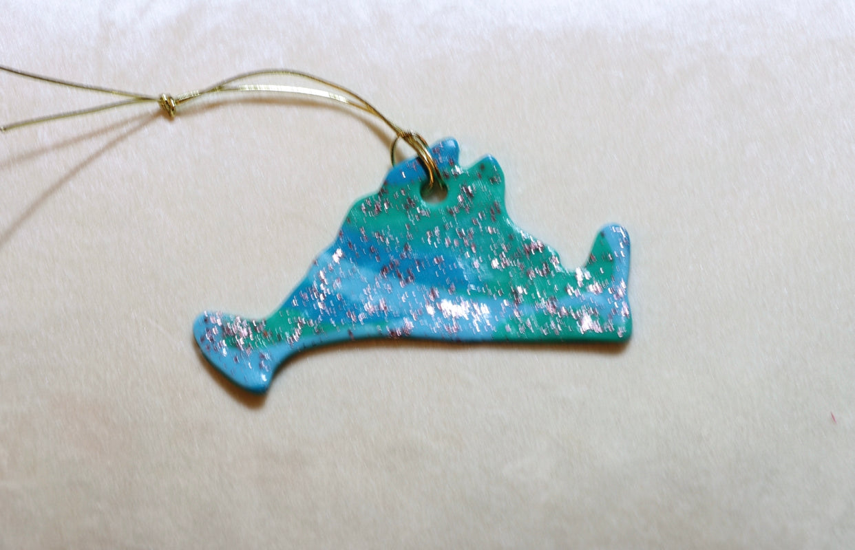 Martha's Vineyard Island Ornament*