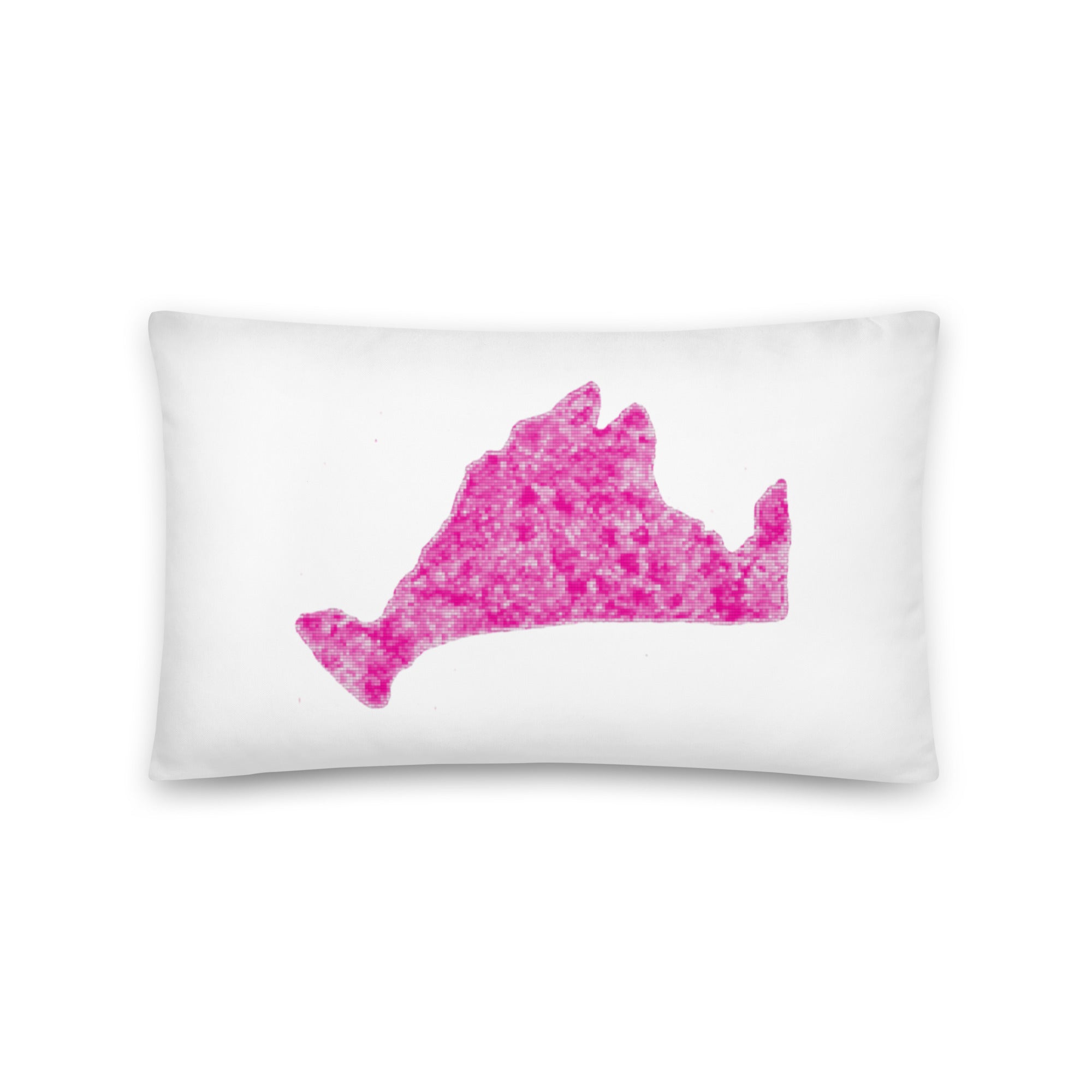 Pink Pixels Pillow