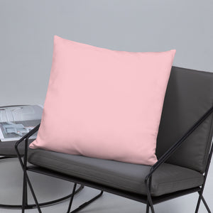 Pink & White Pillow
