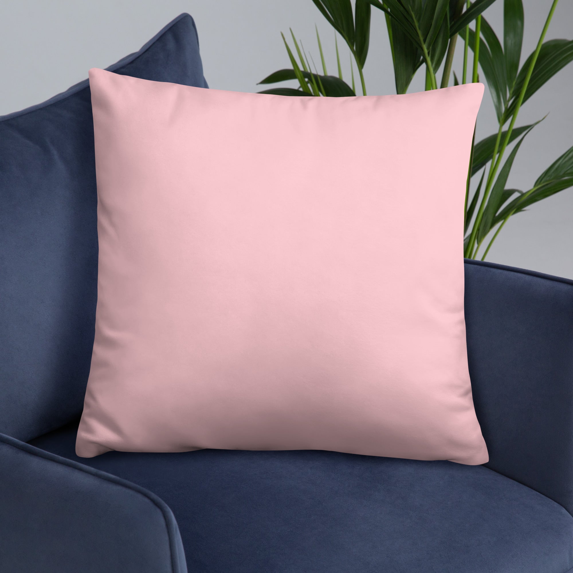 Pink & White Pillow