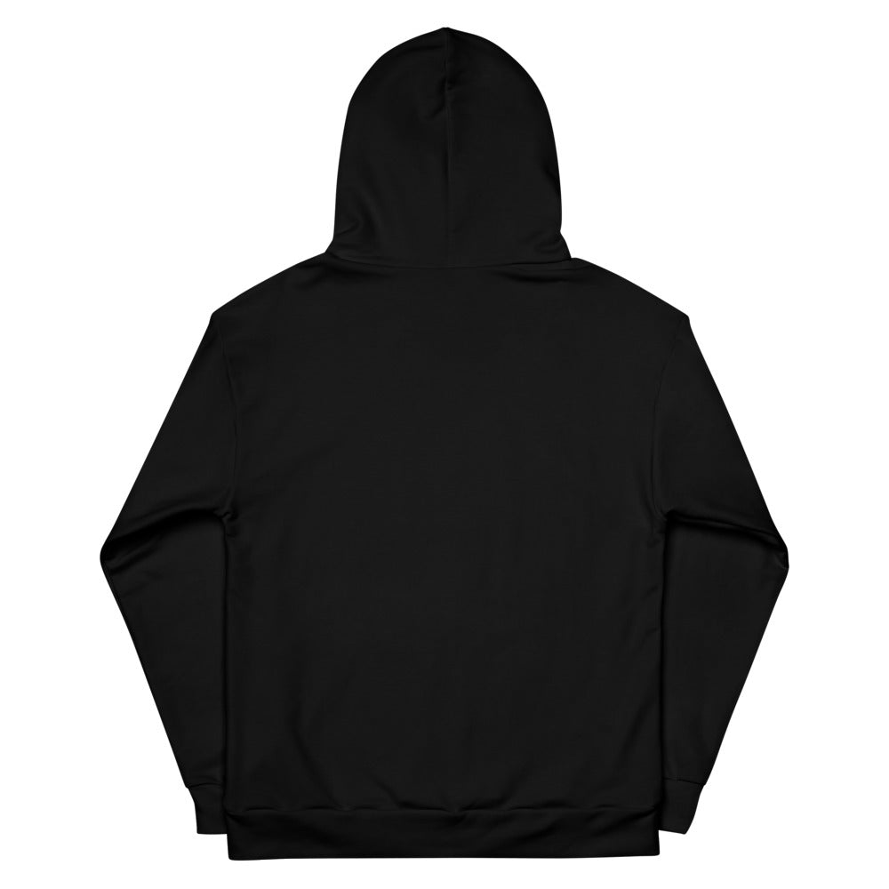 Inkwell Black/Gray Unisex Hoodie