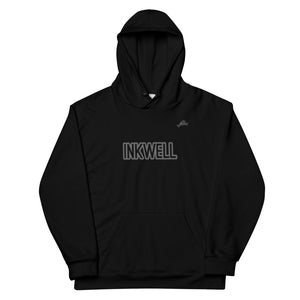 Inkwell Black/Gray Unisex Hoodie