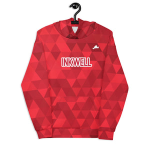 Inkwell Red Premium Unisex Hoodie