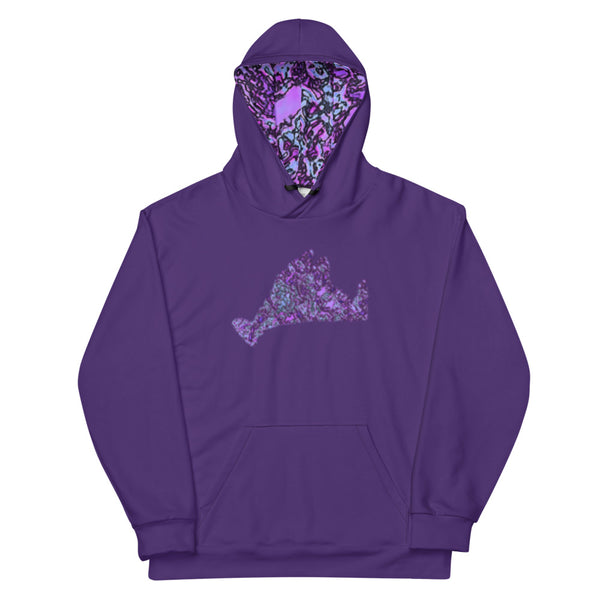 Purple Amethyst Unisex Hoodie