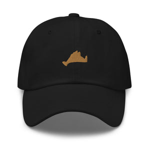 Gold Embroidered-Dad Hat