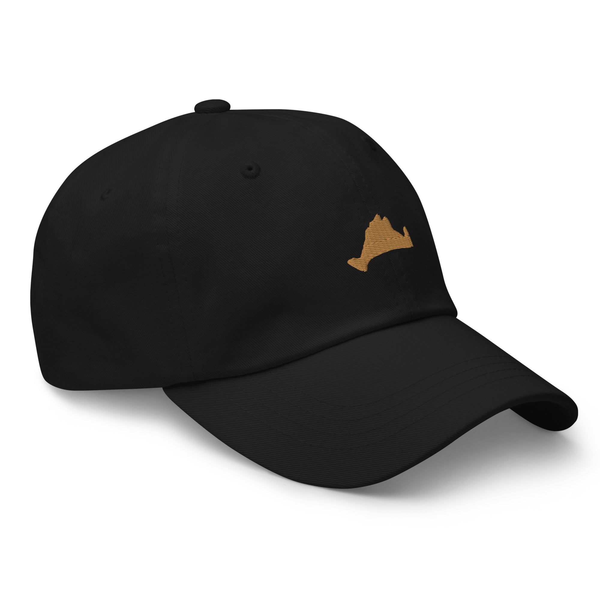 Gold Embroidered-Dad Hat