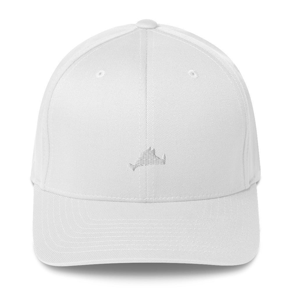 Embroidered Island Structured Twill Cap