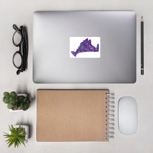 MV Purple sticker