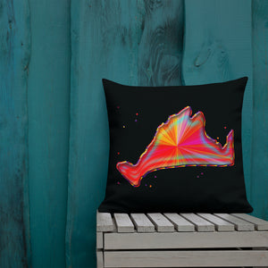 Premium Pillow-Rainbow Sunburst