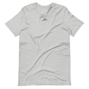Monochrome-Short-Sleeve Fitted Tee-Shirt