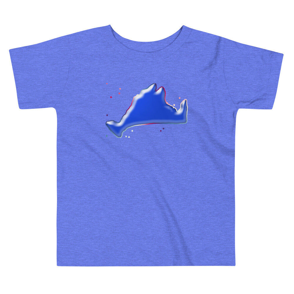 Toddler Short Sleeve Tee Shirt-Blue Skies