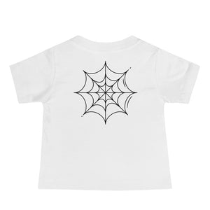 Halloween Spiderweb Baby Short Sleeve Tee