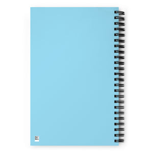 Pink & Blue Spiral Notebook