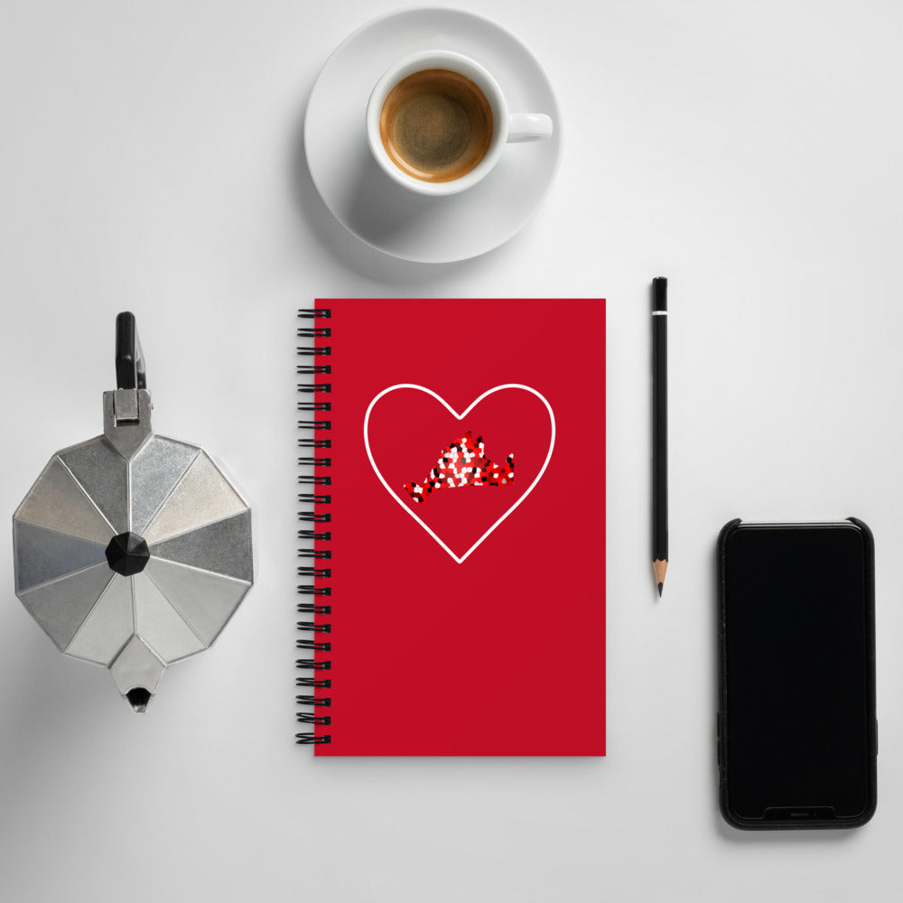 Heart MV Spiral Notebook